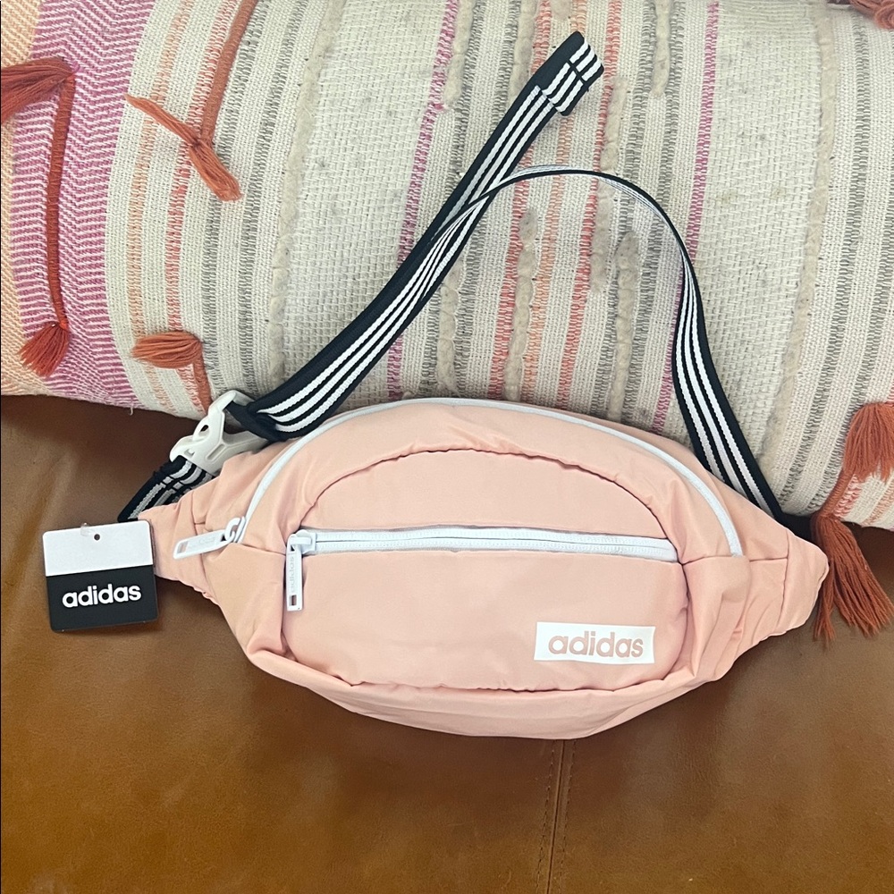 Adidas unisex Core Waist pack Fanny pack glow pink New With Tags